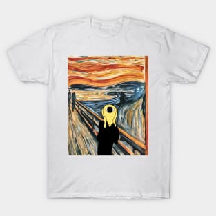 The Scream by Munch T-Shirt